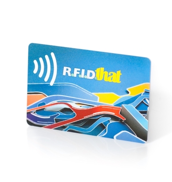 Smart card with RFID chip